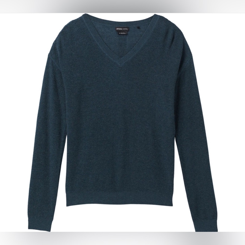 NWT Women's PrAna Pullover Sweater Milani Medium Dark Sky
